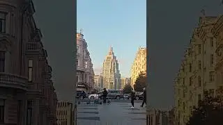 Moscow Russia Москва станция метро Маяковская столица архитектура travel метрополитен стиль ампир