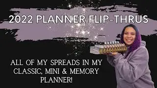2022 PLANNER FLIP-THRUS- CLASSIC, MINI, BIG HAPPY PLANNER-AFTER THE PEN