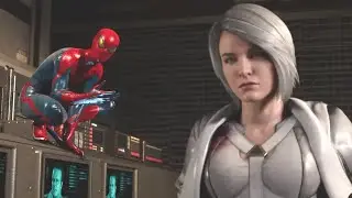 Spiderman DLC Silver Lining. (Amazing Suit)