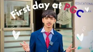 First day at PGC | PGC TAKRA |vlog|college ko mini tour&hellip;.
