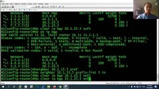 5BGP Prefix List & ORF & State Machine