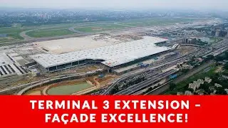 Dhaka Airport Terminal 3 Extension (HSIA) &ndash; Glass Fa&ccedil;ade Works by @chb-bd