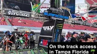 Haiden Deegan&rsquo;s FIRST EVER heat race win at Tampa Supercross / Hunter Lawrence CRAZY comeback win