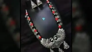 Oxidised jewellery designs