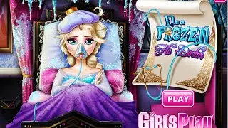 Disney Frozen Elsa: Elsa Frozen Flu Doctor- Fun Online Disney Games for Girls Kids