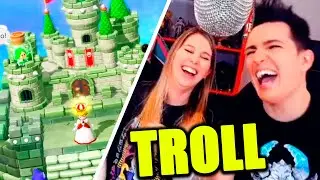LUNA ME TROLLEA Y SALE MAL 😂 Super Mario 3D World Bowser's Fury