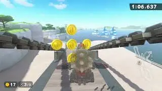 Peach Beach - 1:40.560 - Panda 🇦🇺 (Mario Kart World world record)