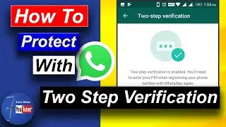 WhatsApp two step verification : Account safety with Multi-factor authentication 2FA cyber security