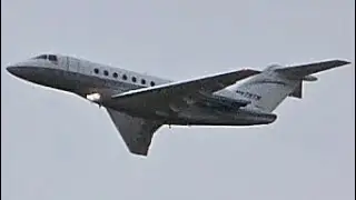 Talon Air Hawker 4000 Horizon [N979TM] Takeoff from PDX