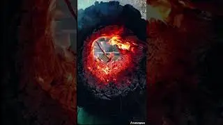 Inside the Fire 🔥 | 33s of Intense Crackling Fire ASMR for Sleep, Focus, and Deep Relaxation #asmr
