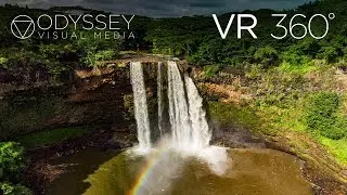 Wailua Falls Virtual Tour | VR 360&deg; Travel Experience | Kauai, Hawaii Hawai'i