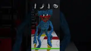 Huggy Wuggy Jumpscare Project Playtime Mobile Control #huggywuggy #projectplaytime #game #shorts
