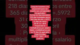 Video explicativo donde se calcula y analiza el finiquito laboral y sus conceptos b&aacute;sicos.