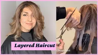 How to | Layer Cut Thick Hair | Steps for Cutting Hair @HaircareMasters