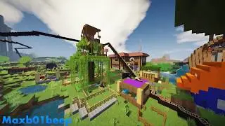 FPV Drone Racing: Minecraft