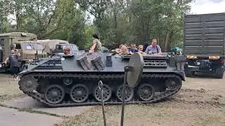 Gajary. Hranica 2025. Saurer 4K 4FA. Historick&aacute; vojensk&aacute; technika. 4.