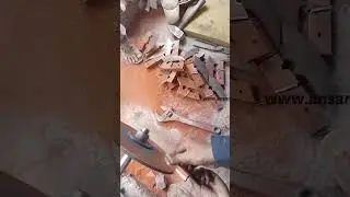 I Made an Ulu Knife from Damascus Steel | ansari forge