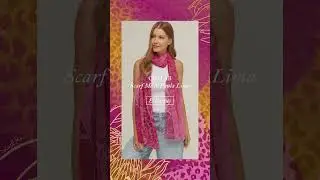 Echarpes Scarf Me X Paula Lima para quem ama moda com significado 💫💜#paulalima #&eacute;charpes #outono