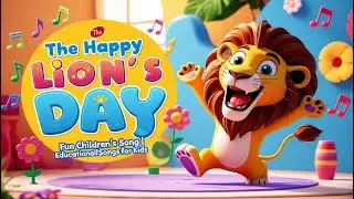 The Happy Lion's Day - Fun Children's Song | KidsSongs & NurseryRhymes | EducationalSongs for Kids