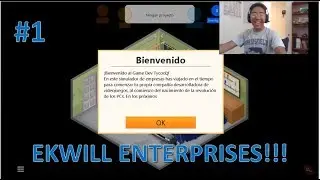 EKWILL ENTERPRISES!!! - GAME DEV TYCOON #1
