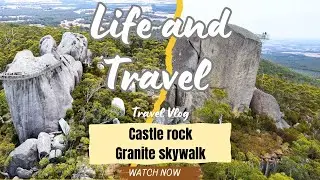 A hidden gem in Western Australia🇦🇺Castle rock granite skywalk #travel #westernaustralia #castlerock