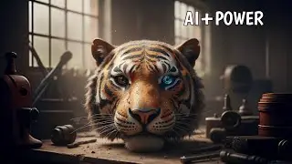 From Rust to Roar: Incredible Robotic Tiger Restoration 🤖🐅