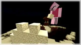 4 blocks extension? | Minecraft SkyWars #shorts