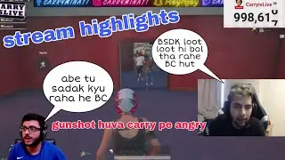 Carryislive stream highlights 08-11-18 | gunshot angry on carry