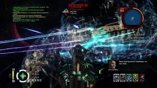 Star Trek Online Delta Quadrant Alliance beating Gaul's Vaadwaur army.