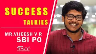 Success Talkies With Vijeesh I SBI PO I KERALA ZONE I Race Institute