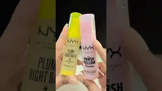 Two amazing #primer from #nyxcosmetics worth trying! The marshmallow and plump right back!Your pick?