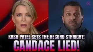 Kash Patel FACT-CHECKS Candace Owens&rsquo; Wild Charlie Kirk Assassination Accusations!