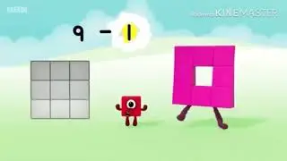 Numberblock Nine Sneeze Compilation
