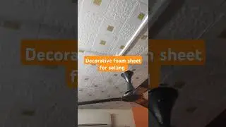 Decorative foam sheet for ceiling 🎉🎉🔥