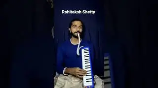 Srivalli song on Melodica by Rohitaksh Shetty #pushpa #srivalli #harmonium #music #coversong