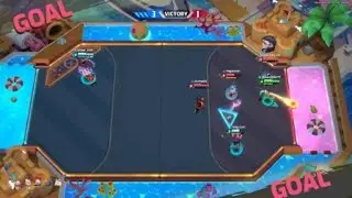 Supper Surge + Aerials + Chrono Boost Funny Goal Omega Strikers