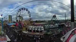 Gondala Ride over Carnival (CNE, Toronto) 360 Spherical Video