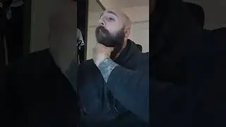 Tucking a beard neatly under the chin
