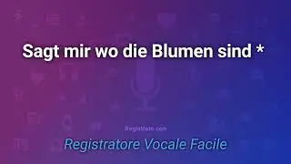 Sag mir wo die Blumen sind  (Short Version)