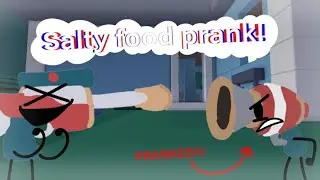 SALTY FOOD PRANK ON PELLET GUN | YOS short (Snipers shenanigans) 