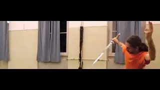 Spada a due mani - Slow Motion