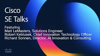 Cisco SE Talks: AI in Manufacturing with Sentinel