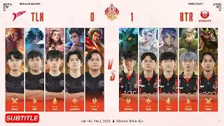[VOD] Talon vs Bigetron by Vitality | Game 2 | IKL Fall 2025 | Week 3 Day 1