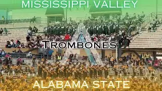 Trombone Battle | 2024 Alabama State vs Mississippi Valley | Watch in 4K!!!!