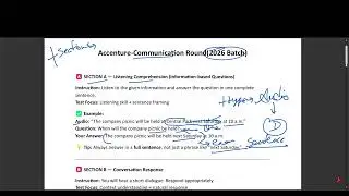 Accenture Communication Test 2026| Full Round Explanation with Examples | Step-by-Step Guide&rdquo; |