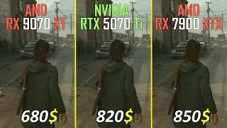 RX 9070 XT vs RTX 5070 Ti vs RX 7900 XTX Test at 1440P and 4K