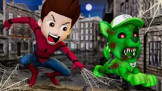 ROCKY Becomes ZOMBIE?! 😱 Ryder Spider-Man Please Help Him! | Sad Story | PAW Patrol Ultimate Rescue