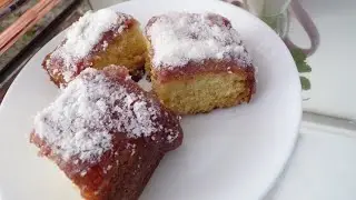 Old school jam and coconut cake | SO EASY RECIPES