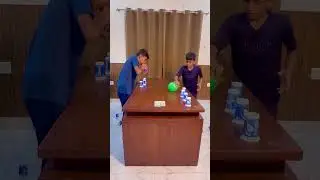 Epic balloon challenge #youtube #funnyfamilygames #ballongame