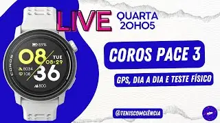 COROS PACE 3: AO VIVO